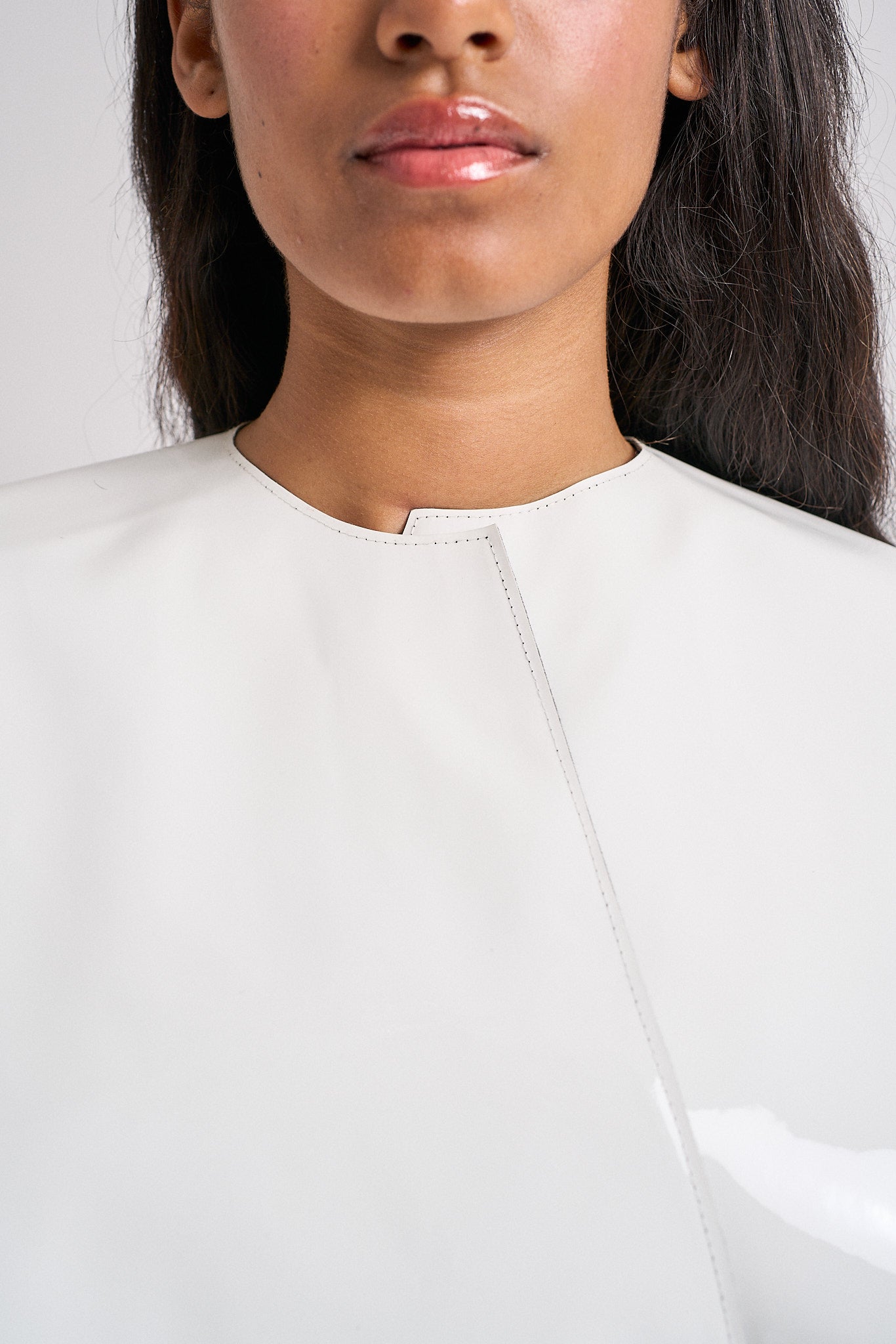Uniform Cross Top in Reversible Black & White